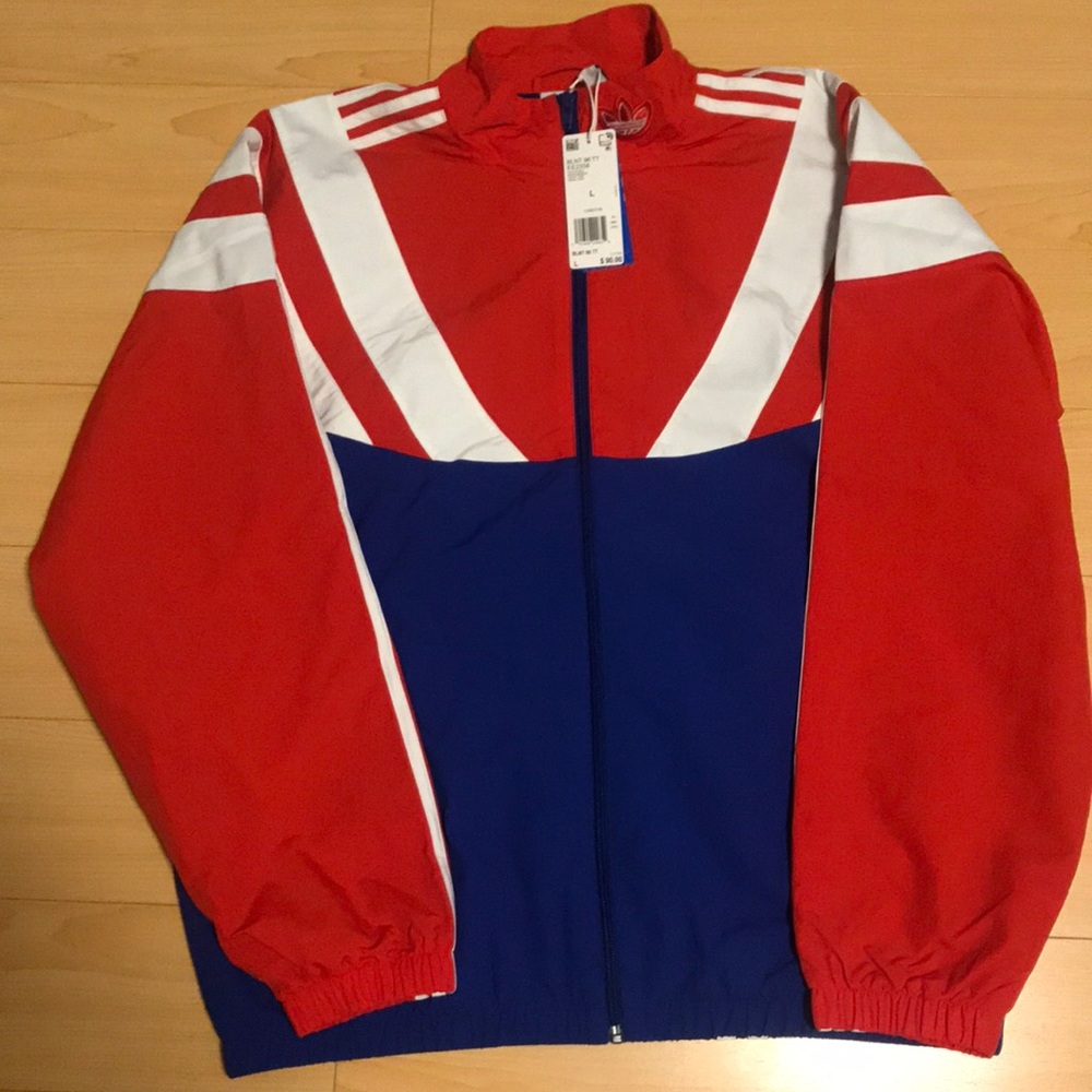 Men’s NWT Adidas Balanta 96 Track Jacket size L